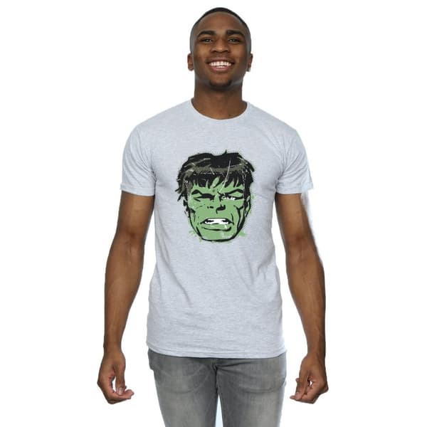 Marvel T-shirt med tryck över ansiktet från Incredible Hulk