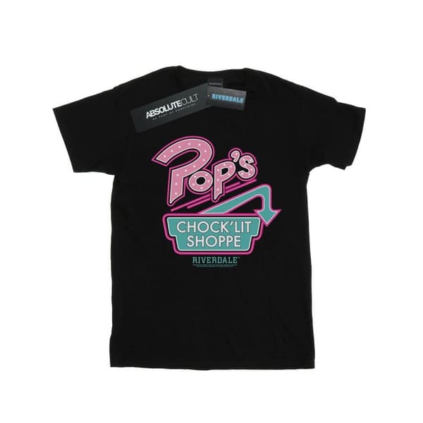 Riverdale Womens/Ladies Pops Logo Cotton Boyfriend T-Shirt