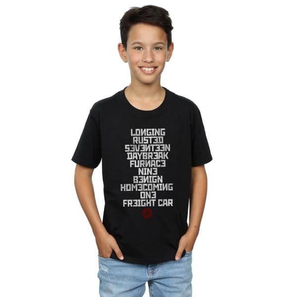 Marvel T-shirt för pojkar - Winter Soldier Trigger Words