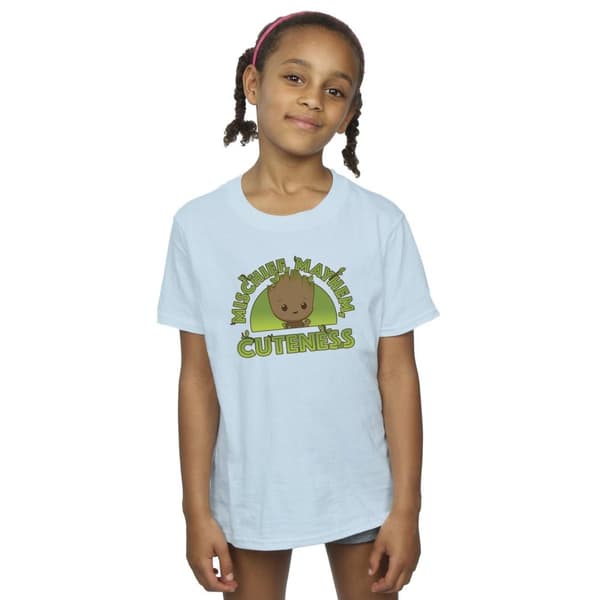 Marvel T-shirt i bomull för flickor - I Am Groot Mischief Mayhem