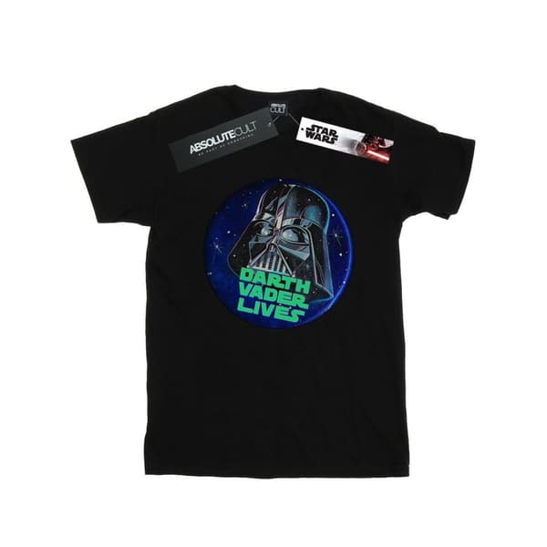 Star Wars Mens Vader Lives T-Shirt Black XL
