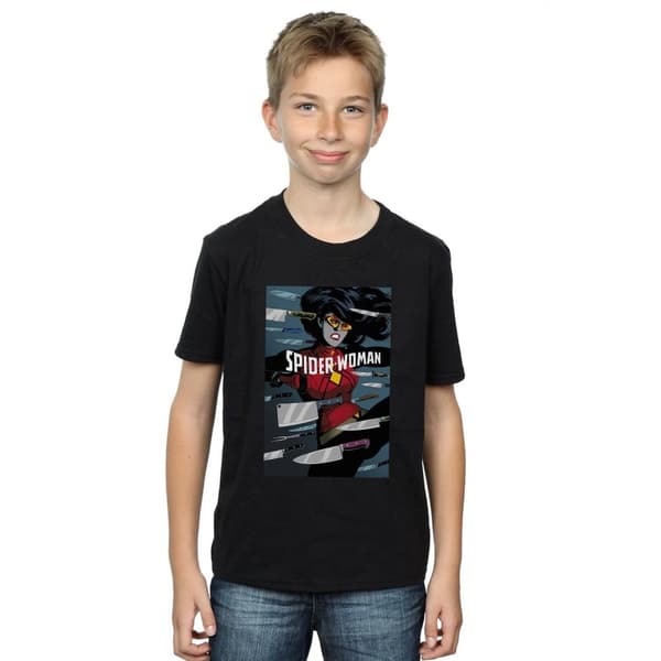 Marvel Boys Spider-Woman Cover T-Shirt