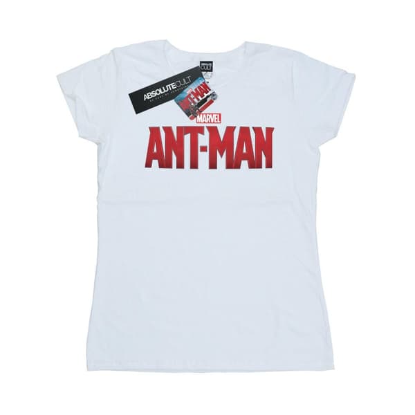 Marvel Womens/Ladies Ant-Man Movie Logo Cotton T-Shirt