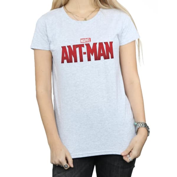 Marvel Womens/Ladies Ant-Man Movie Logo Cotton T-Shirt