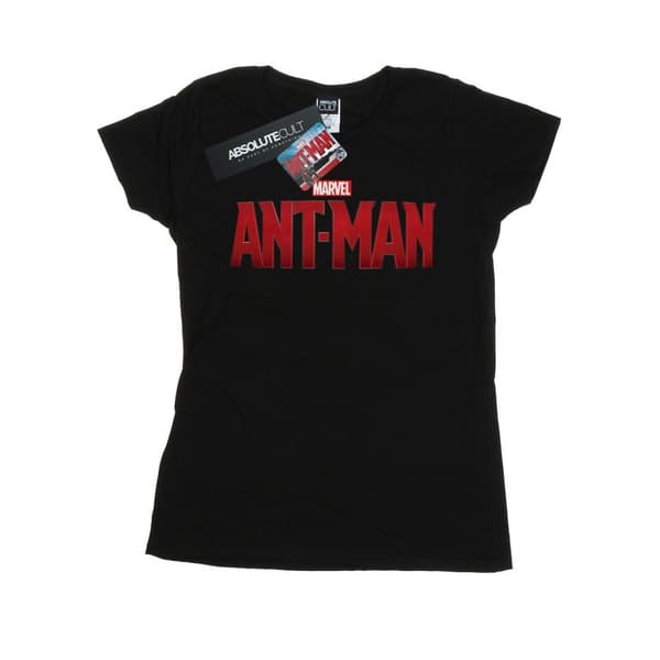 Marvel Womens/Ladies Ant-Man Movie Logo Cotton T-Shirt