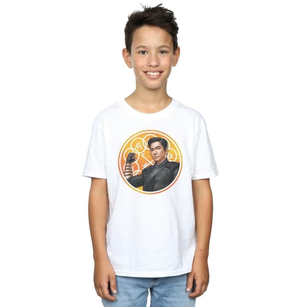 Marvel Boys Shang-Chi And The Legend Of The Ten Rings Ten Ring Pose T-Shirt