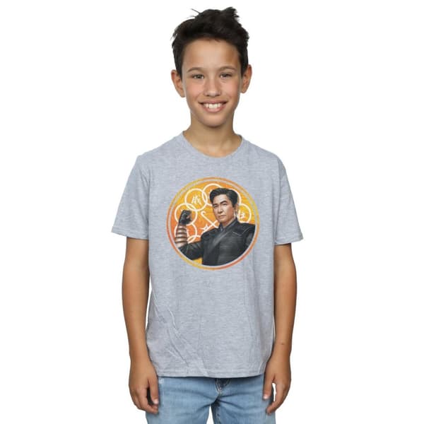 Marvel Boys Shang-Chi And The Legend Of The Ten Rings Ten Ring Pose T-Shirt