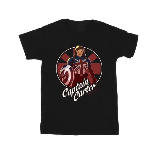 Marvel Girls What If Captain Carter Cotton T-Shirt