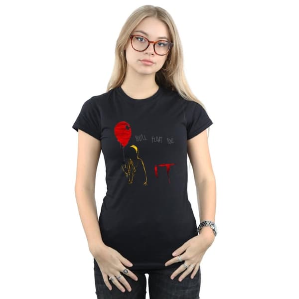 It Dam/Tjej - Georgie Float - T-shirt i bomull