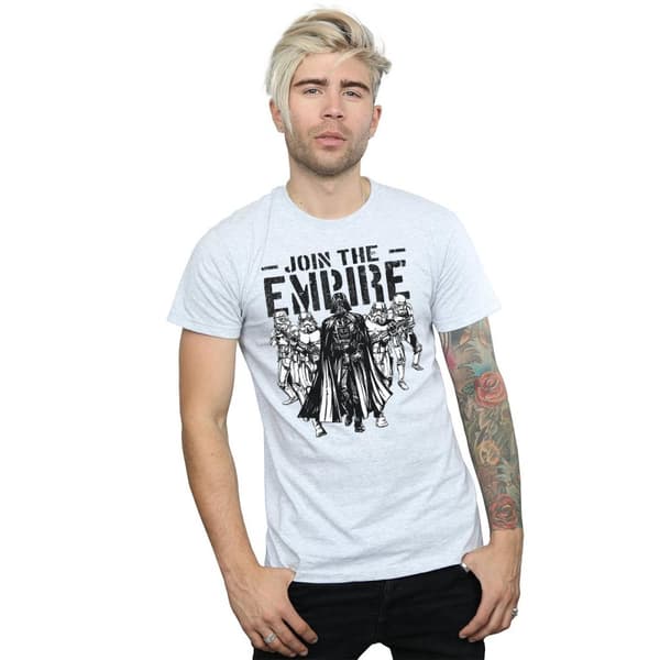 Star Wars T-shirt för män som stöder trupperna