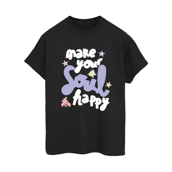 Disney Dam/Tjej Den lilla sjöjungfrun Happy Boyfriend T-shirt i bomull