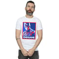 Miniatyrbild 2 av 3: Marvel Mens Avengers Endgame Captain America Poster T-shirt