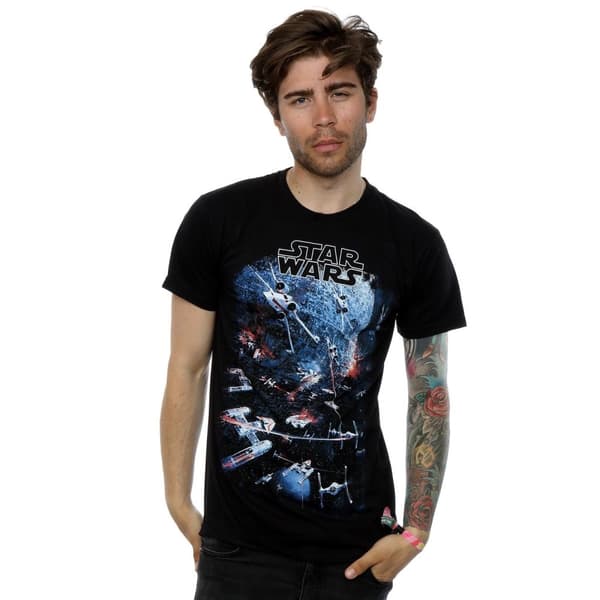 Star Wars Mens Universe Battle T-Shirt
