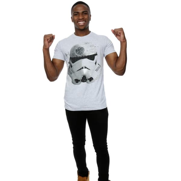Star Wars T-shirt för herrar - Stormtrooper Command Death Star