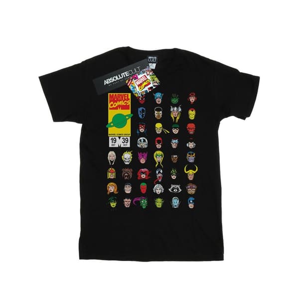 Marvel T-shirt med omslag från Marvel Comics Heads för herrar