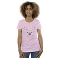 Miniatyrbild 1 av 2: Disney Dam/Tjej Winnie The Pooh Winnie The Pooh Face T-shirt i bomull