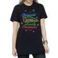 Miniatyrbilde 3 av 5: National Lampoon´s Christmas Vacation Womens/Ladies Griswold Family Christmas Cotton Boyfriend T-Shirt