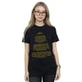 Miniatyrbilde 2 av 3: Star Wars Womens/Ladies Return Of The Jedi Opening Crawl Cotton Boyfriend T-Shirt