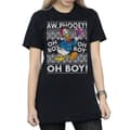Miniatyrbilde 3 av 5: Disney Womens/Ladies Donald Duck Christmas Fair Isle Cotton Boyfriend T-Shirt