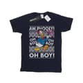 Miniatyrbilde 1 av 5: Disney Womens/Ladies Donald Duck Christmas Fair Isle Cotton Boyfriend T-Shirt