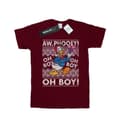 Miniatyrbilde 1 av 5: Disney Womens/Ladies Donald Duck Christmas Fair Isle Cotton Boyfriend T-Shirt