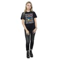 Miniatyrbilde 4 av 5: Disney Womens/Ladies Donald Duck Christmas Fair Isle Cotton Boyfriend T-Shirt