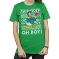 Miniatyrbilde 3 av 5: Disney Womens/Ladies Donald Duck Christmas Fair Isle Cotton Boyfriend T-Shirt