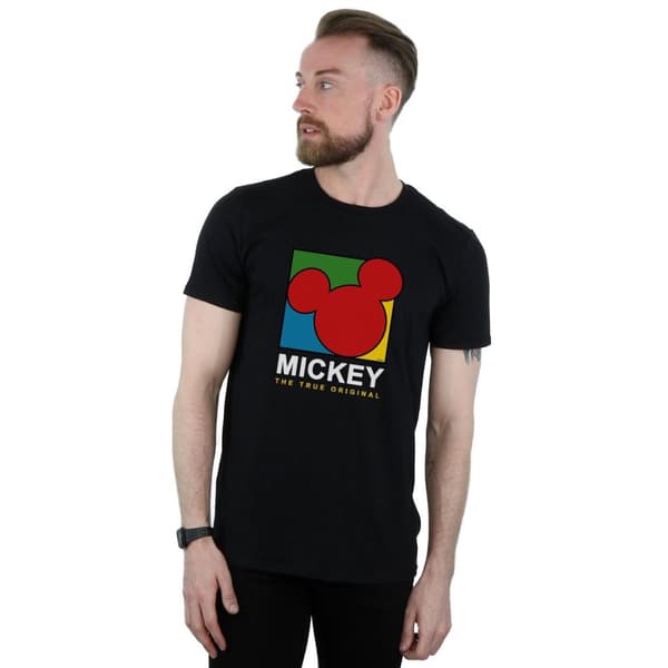 Disney Mens Mickey Mouse True 90s T-Shirt
