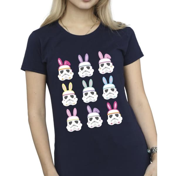 Star Wars Dam/Tjej - Stormtrooper påskkärringar - T-shirt i bomull