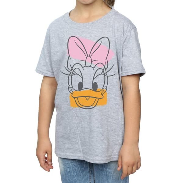Disney Daisy Duck Head T-shirt i bomull för flickor