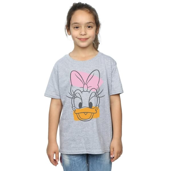 Disney Daisy Duck Head T-shirt i bomull för flickor