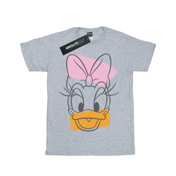 Disney Daisy Duck Head T-shirt i bomull för flickor
