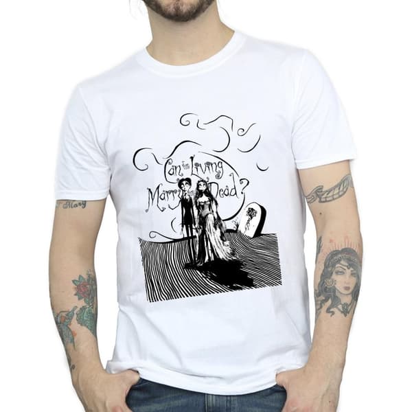Corpse Bride Mens Marry The Dead T-Shirt