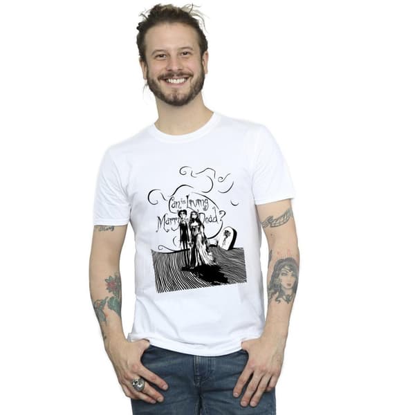 Corpse Bride Mens Marry The Dead T-Shirt