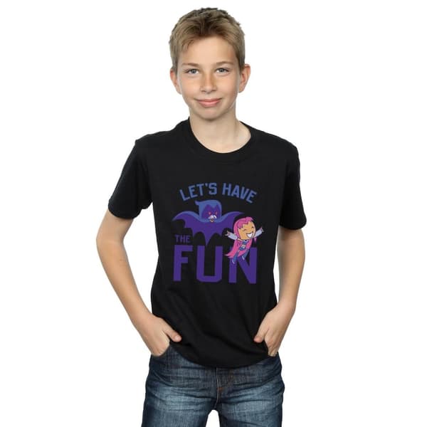 DC Comics Boys Teen Titans Go Let´s Have The Fun T-Shirt