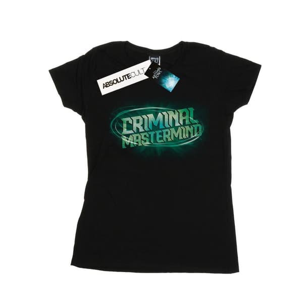Disney Artemis Fowl Criminal Mastermind - bomulls-T-shirt för damer/damer