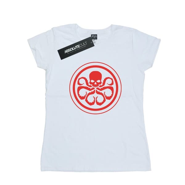 Marvel Womens/Ladies Hydra Logo Cotton T-Shirt
