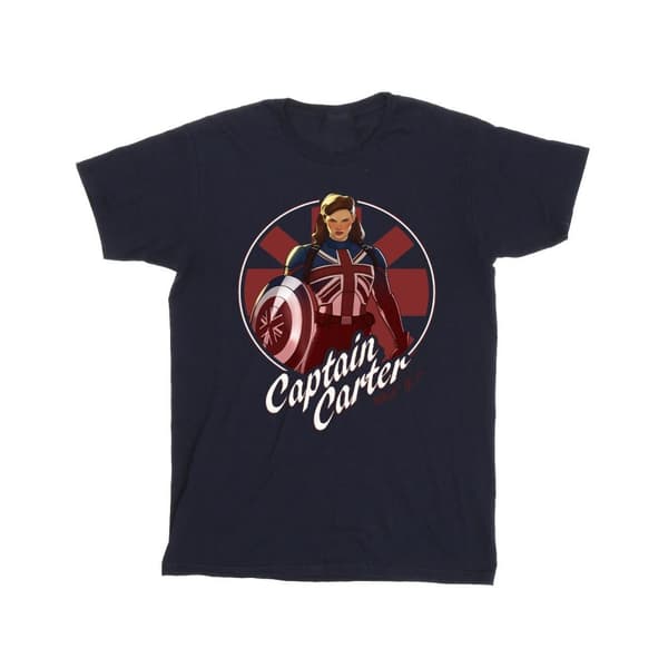 Marvel Boys What If Captain Carter T-Shirt