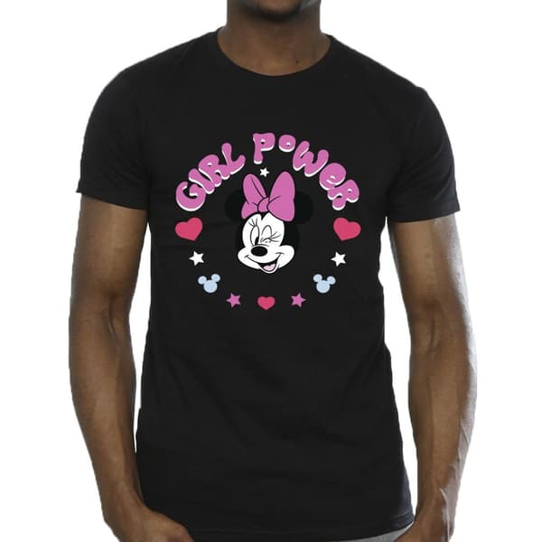 Disney Minnie Mouse Girl Power T-shirt - herr