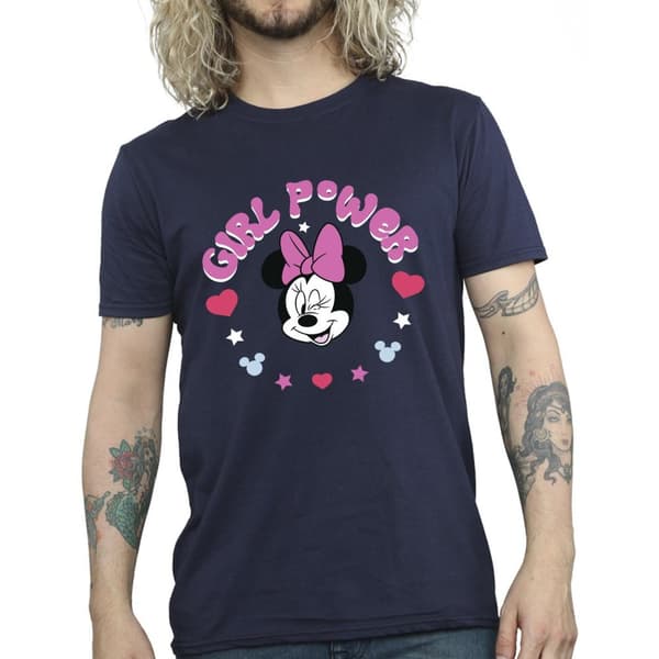 Disney Minnie Mouse Girl Power T-shirt - herr