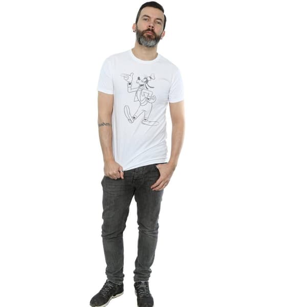 Disney Mens Goofy klassisk baseboll t-shirt