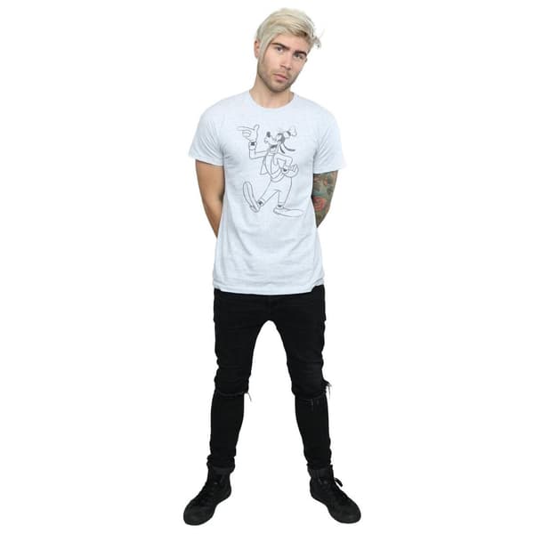 Disney Mens Goofy klassisk baseboll t-shirt