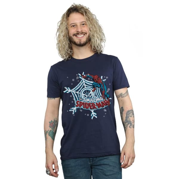 Marvel Spider-Man jul-T-shirt för herrar