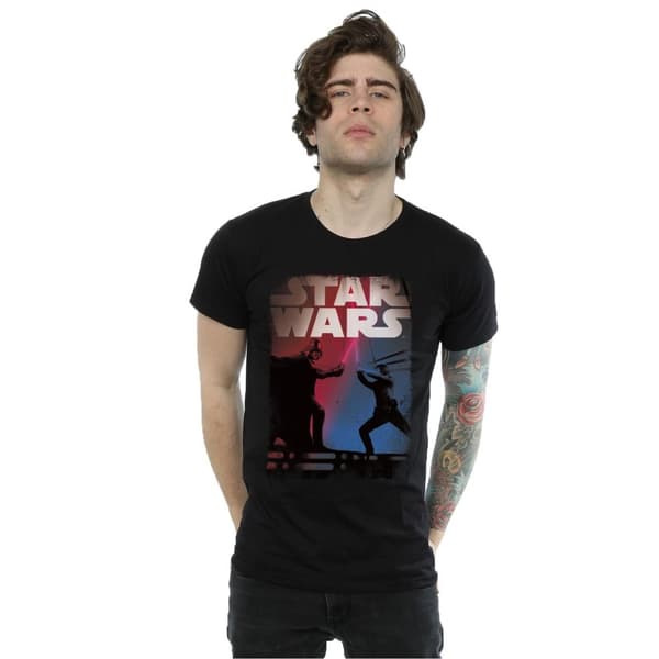 Star Wars Mens Fight Scene T-Shirt