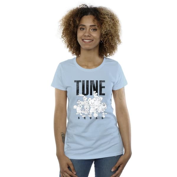 Space Jam: A New Legacy Womens/Ladies Tune Squad Group Cotton T-Shirt