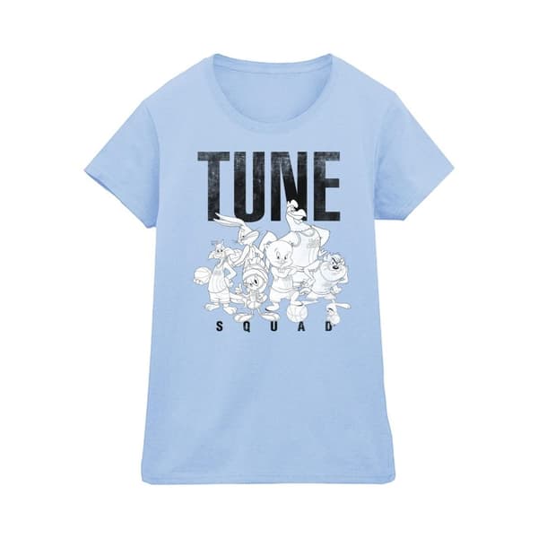 Space Jam: A New Legacy Womens/Ladies Tune Squad Group Cotton T-Shirt