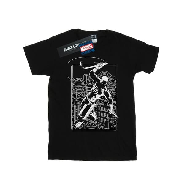 Marvel Mens Daredevil Silhouette T-Shirt