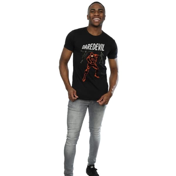 Marvel Mens Daredevil Pose T-Shirt