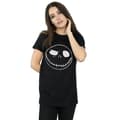 Miniatyrbilde 3 av 5: Disney Womens/Ladies Nightmare Before Christmas Jack´s Big Face Cotton Boyfriend T-Shirt