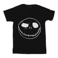 Miniatyrbilde 1 av 5: Disney Womens/Ladies Nightmare Before Christmas Jack´s Big Face Cotton Boyfriend T-Shirt